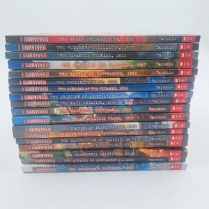 I Survived Books Lot Of 16 Scholastic Lauren Tarshis